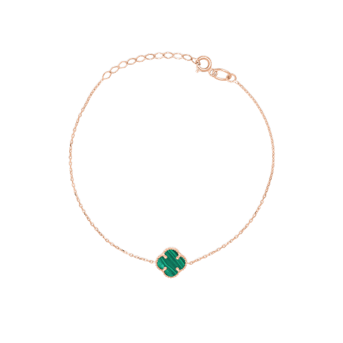 Zelta rokassprādze "Zaļais āboliņš"