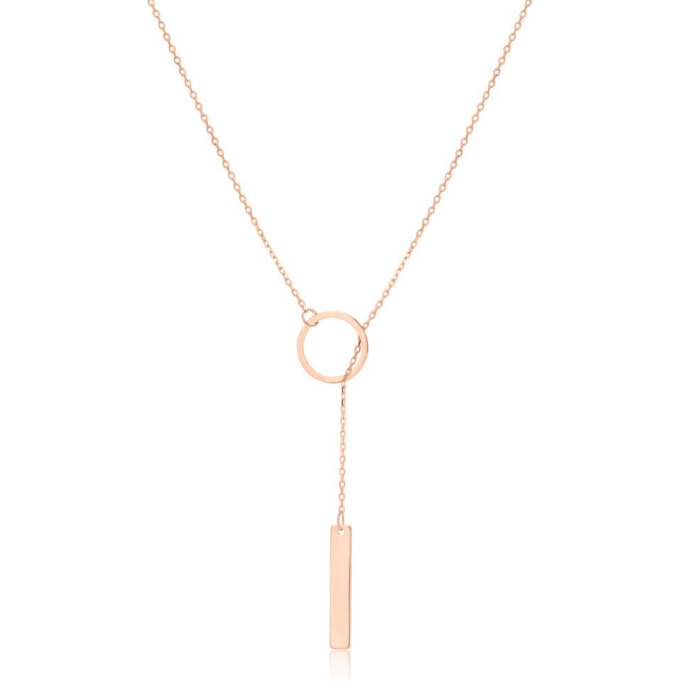 Złoty łańcuszek z zawieszką "Rover"