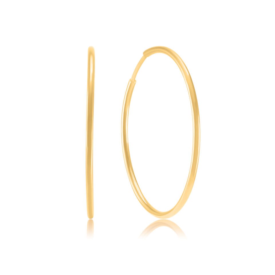 Gelbgoldohrringe "Rinkės"