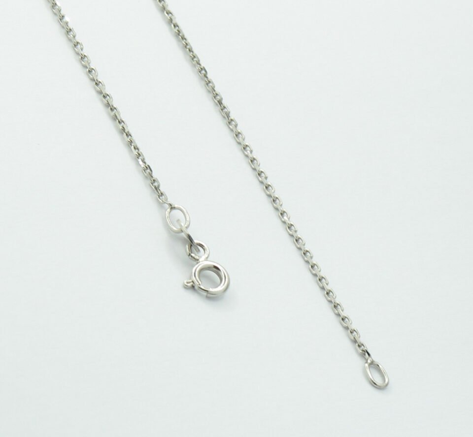 Valgest kullast kett "Ankur"