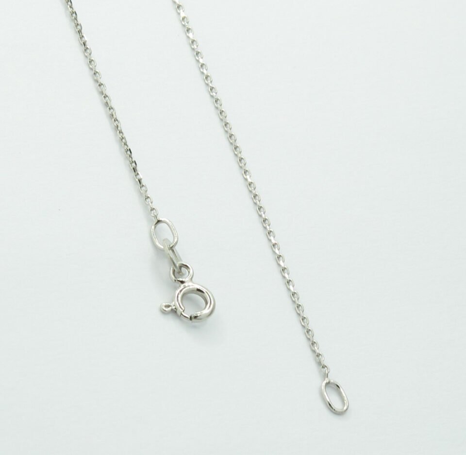 Valgest kullast kett "Ankur"