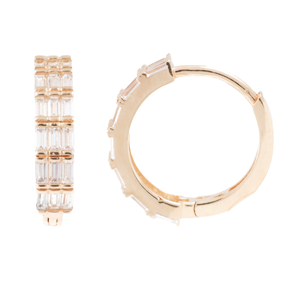 Золотые серьги "Rinkės"