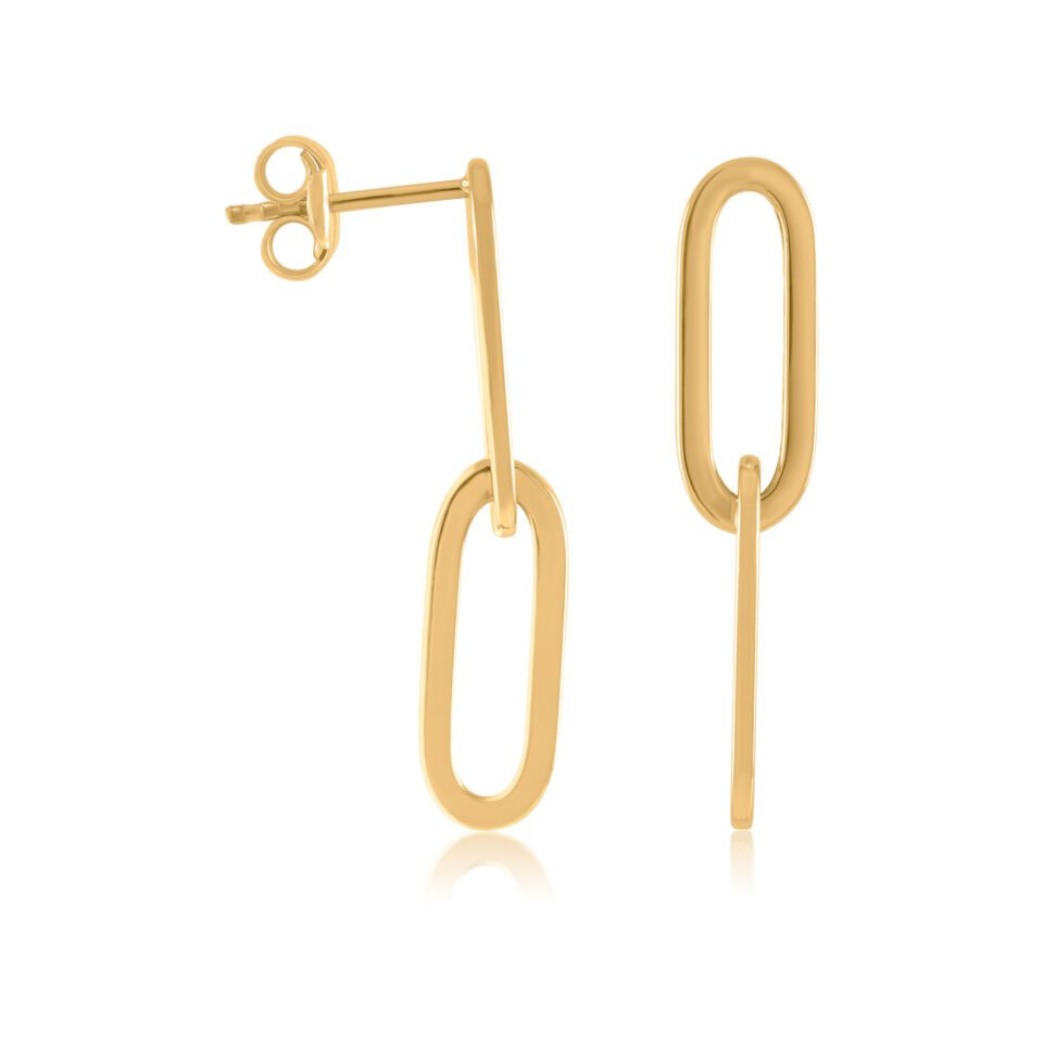 Золотые серьги "Грандис"