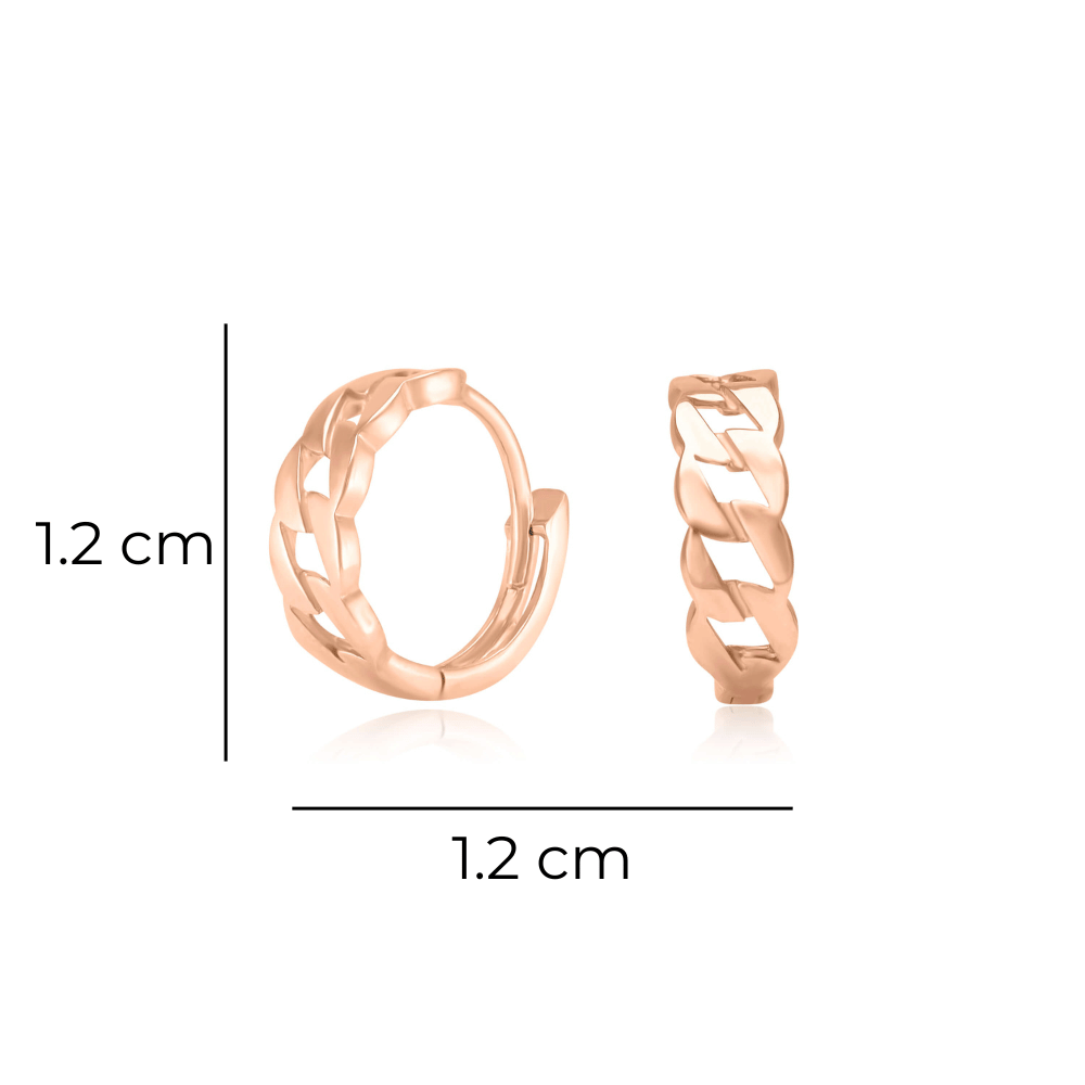 Золотые серьги "Rinkės"