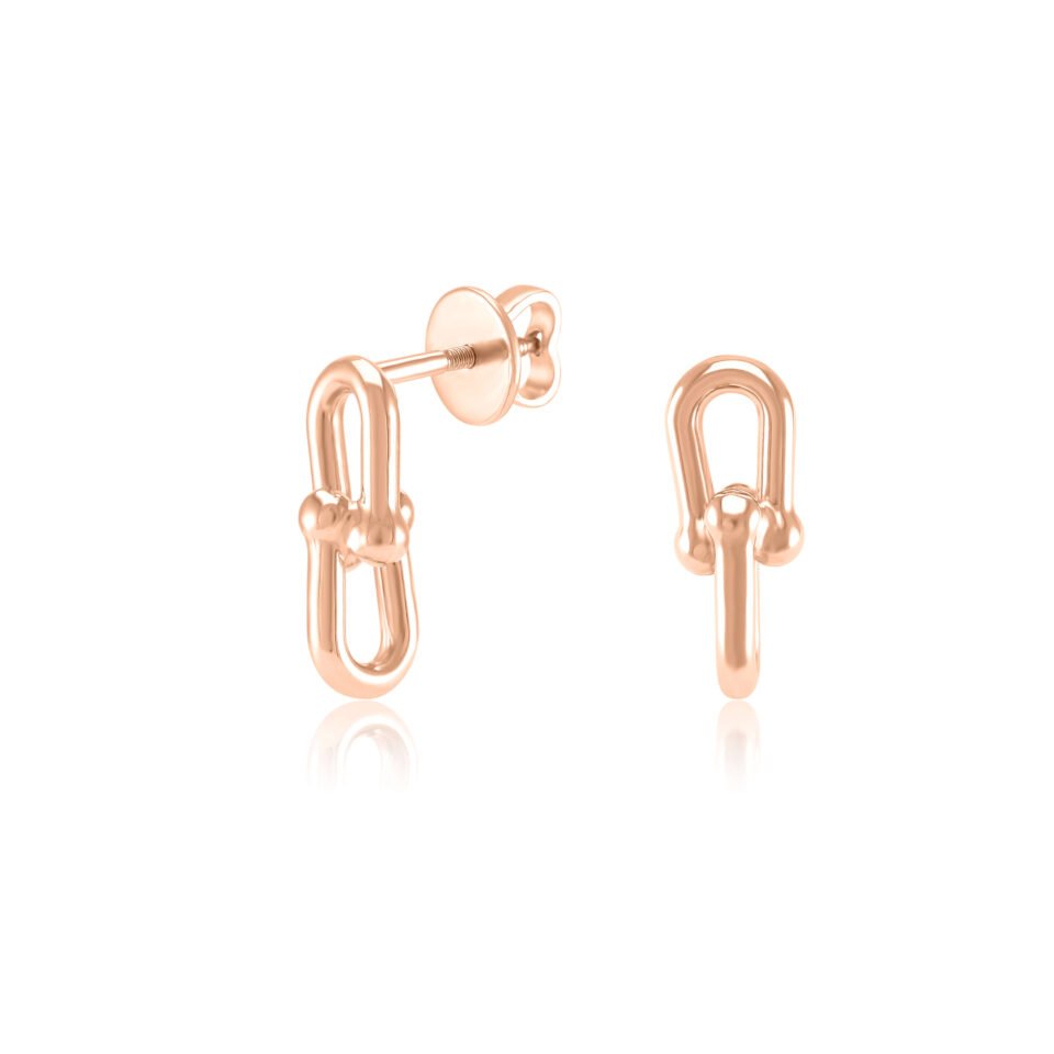 Золотые серьги "Грандис"