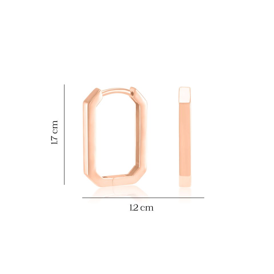 Auksiniai auskarai "Rinkės"