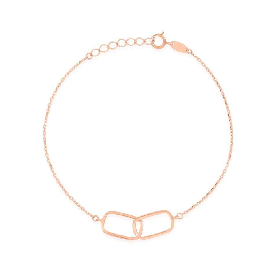 Złota bransoletka "Promise"