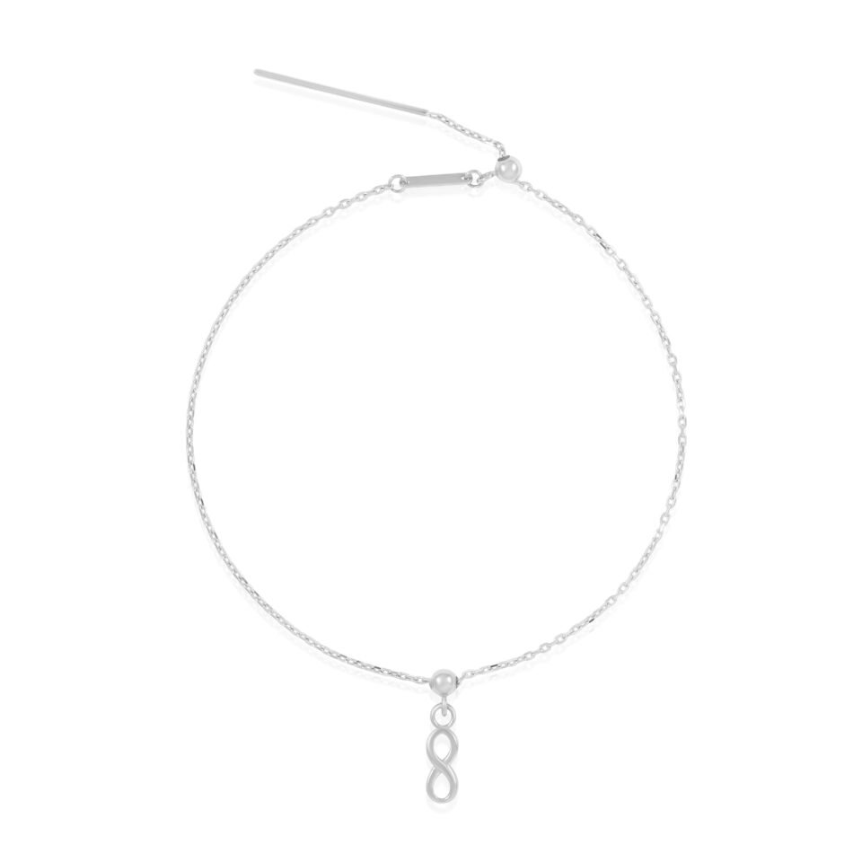 Золотой браслет "Бесконечность"