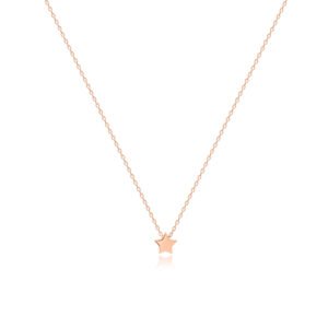 Gold chain with pendant "Star"