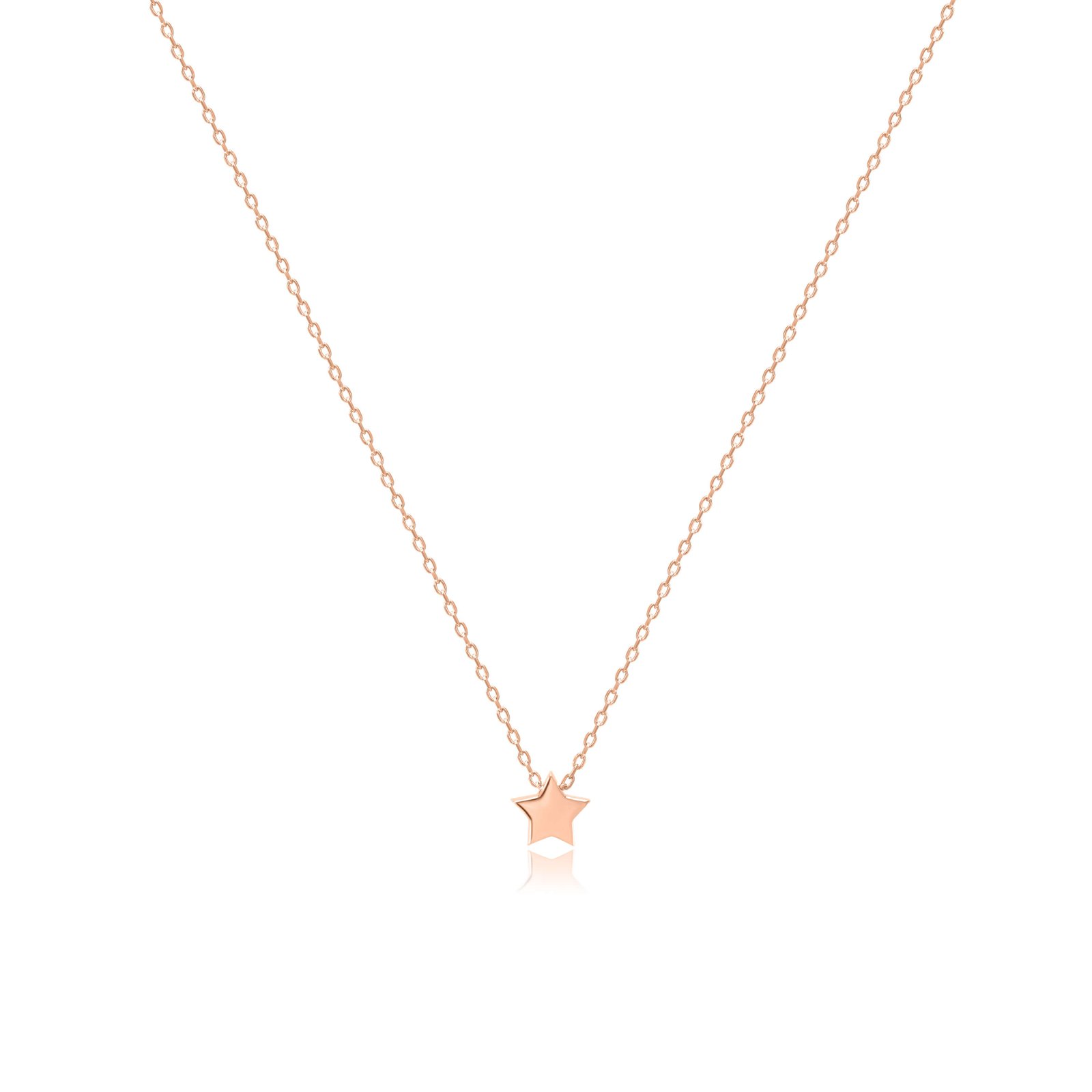 Gold chain with pendant "Star"