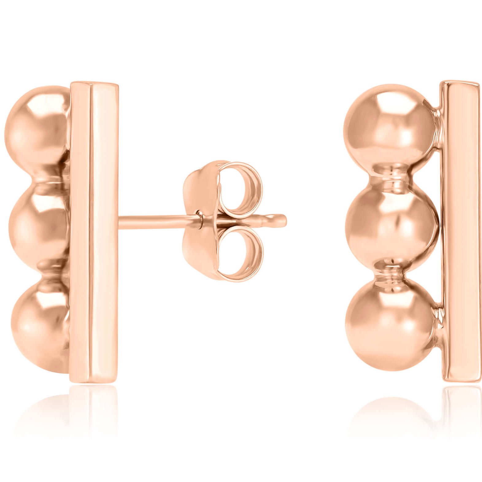 Złote kolczyki "Inne"