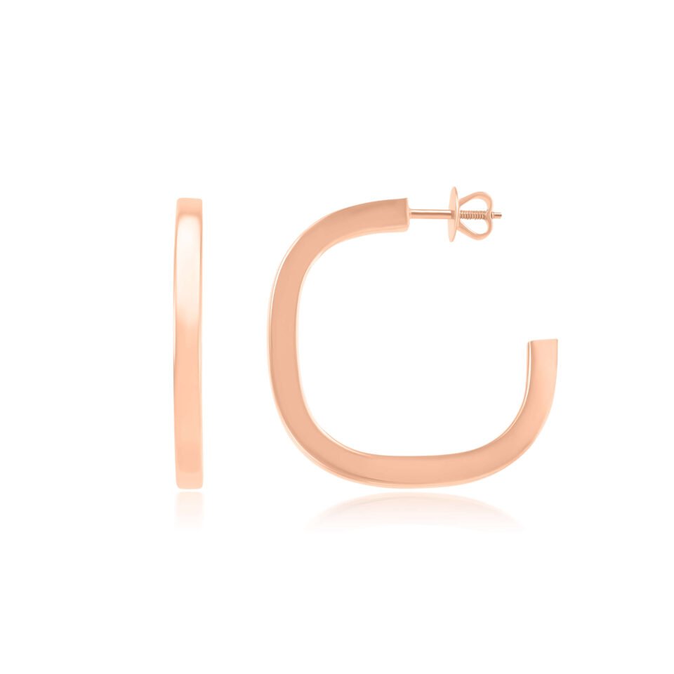 Золотые серьги-гвоздики