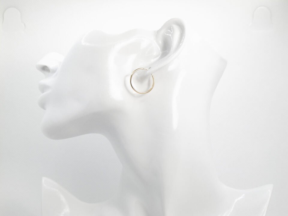 Комплект серег-колец 20 мм