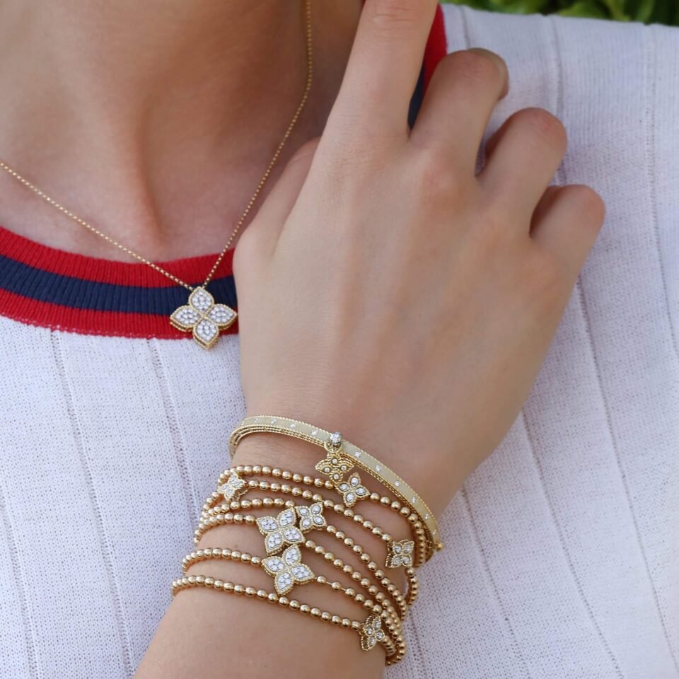 Roberto Coin zelta rotaslietas