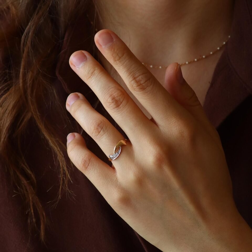 Kuldne sõrmus (suurus 17)