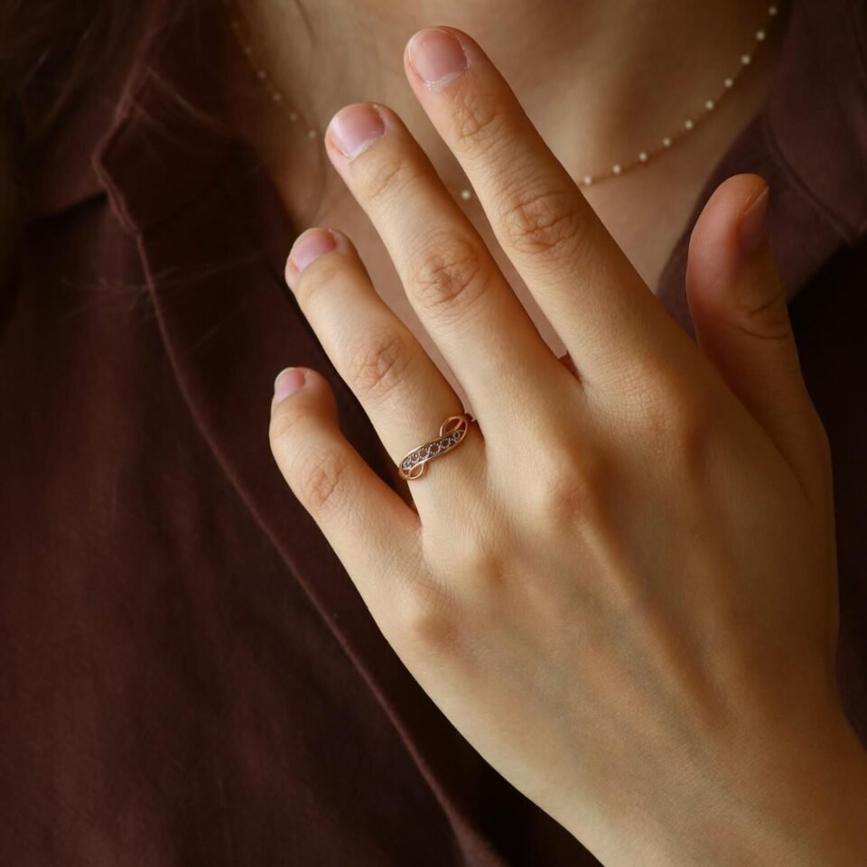 women's gold ring size 18