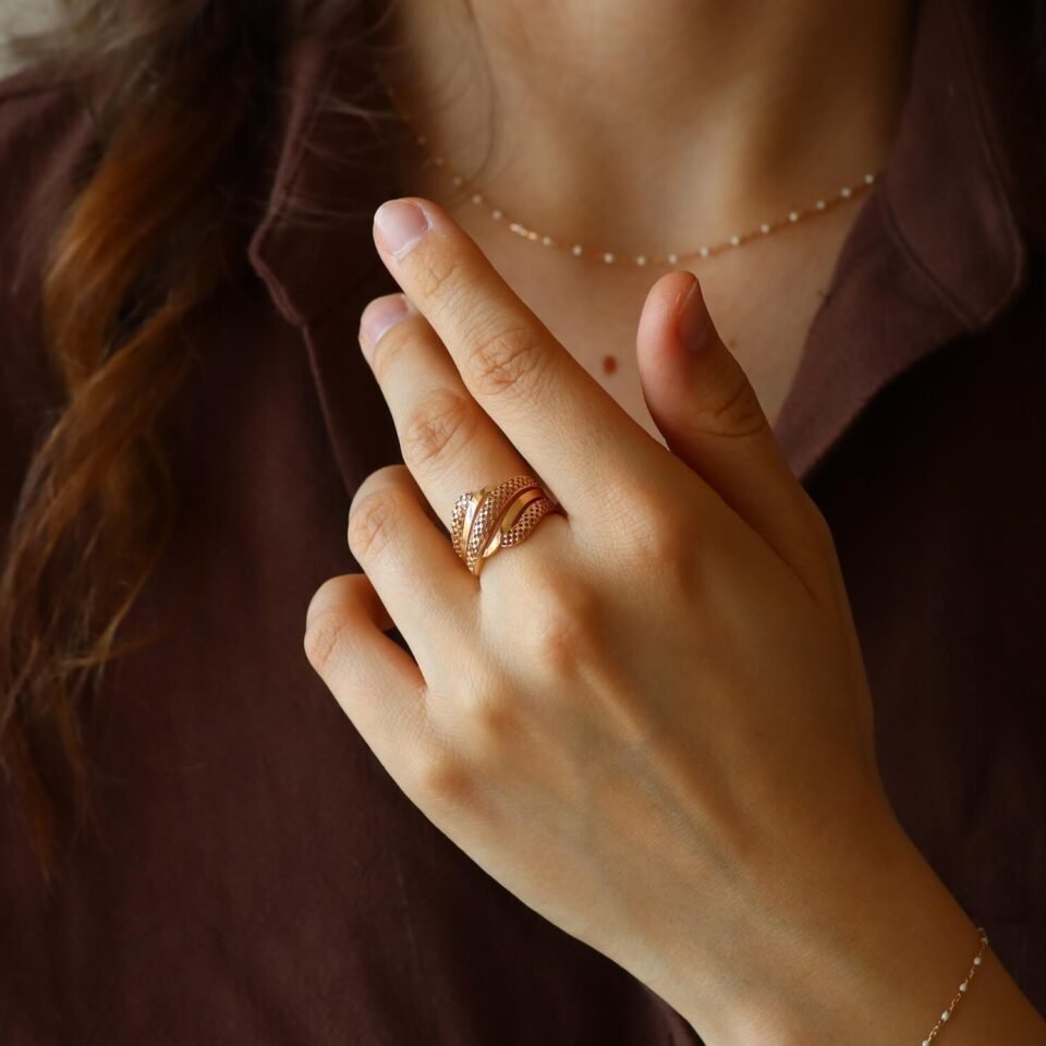 Kuldne sõrmus (suurus 17,5)