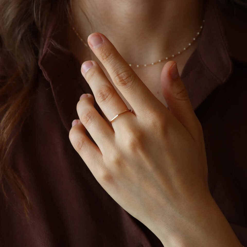 Kuldne sõrmus (suurus 17,5)