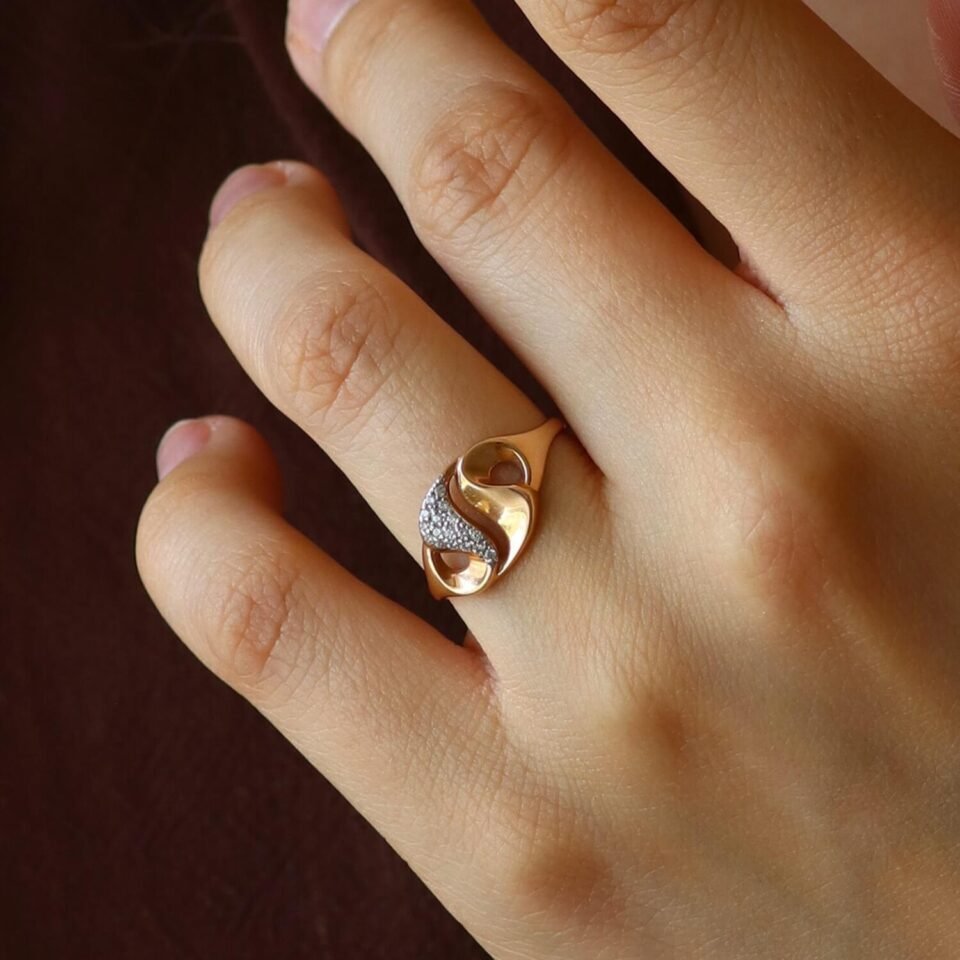 Kuldne sõrmus (suurus 17,5)