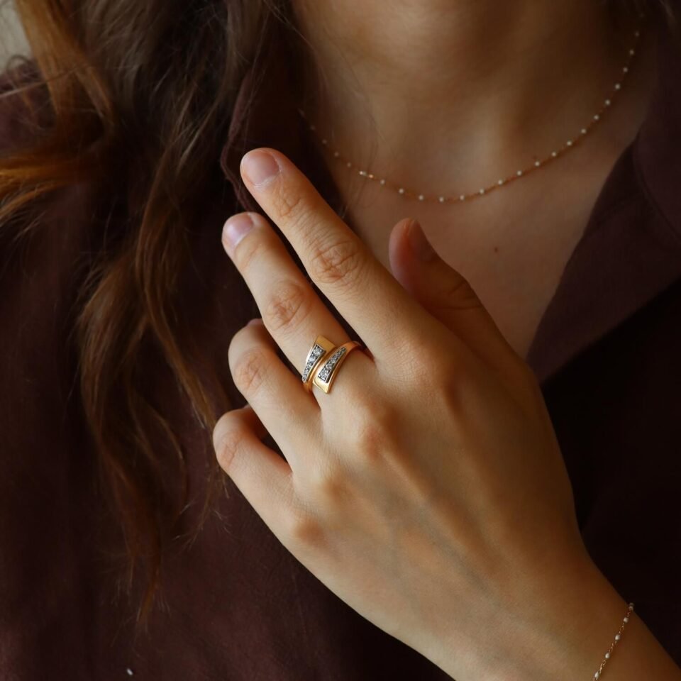 Золотое кольцо (размер 18)