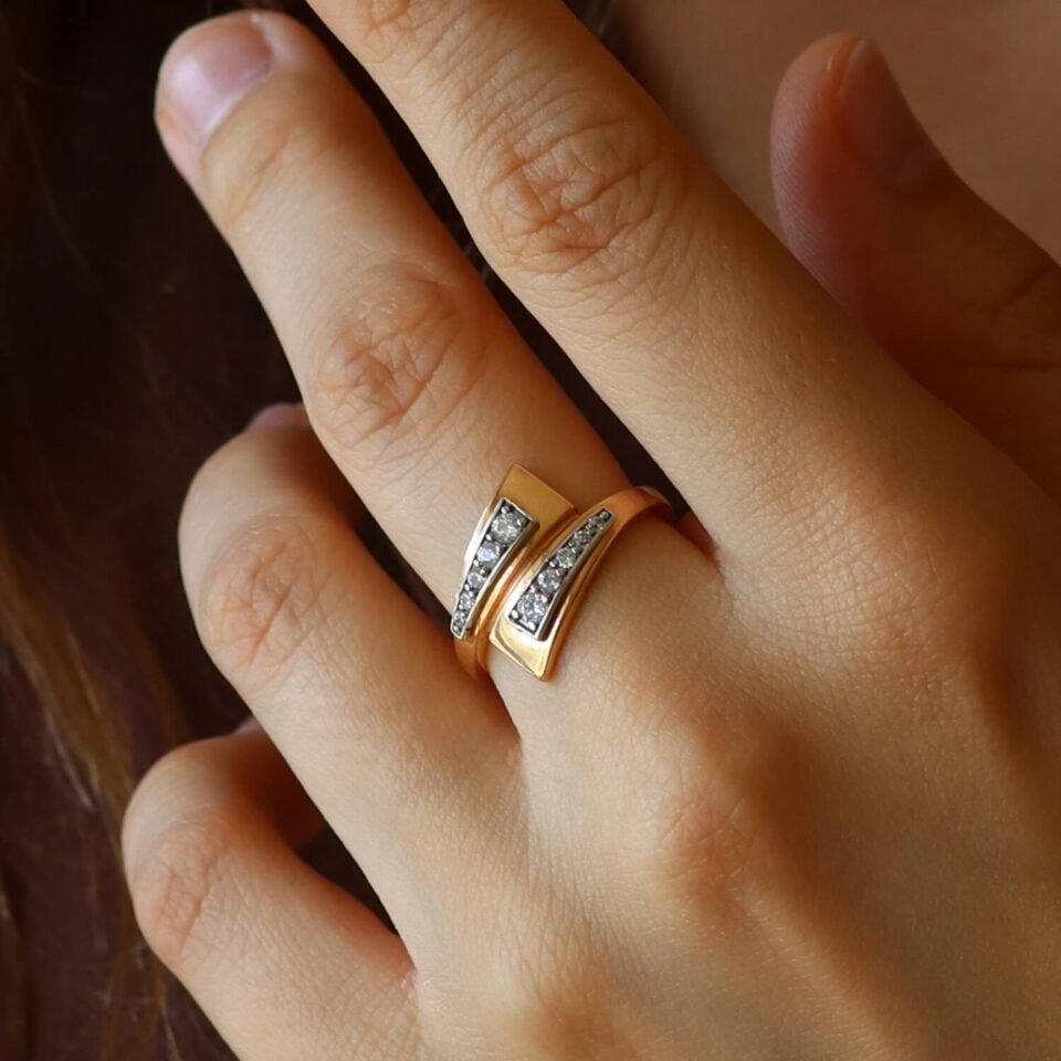 Золотое кольцо (размер 18)