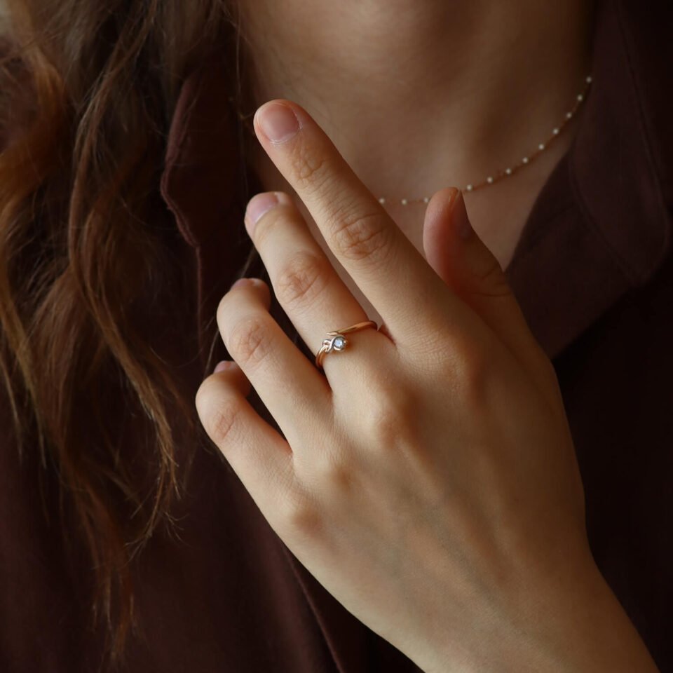 Kuldne sõrmus (suurus 17)