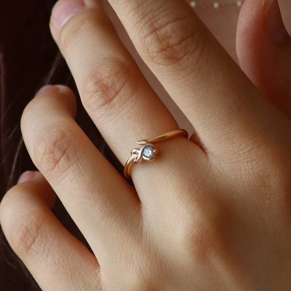 Kuldne sõrmus (suurus 17)