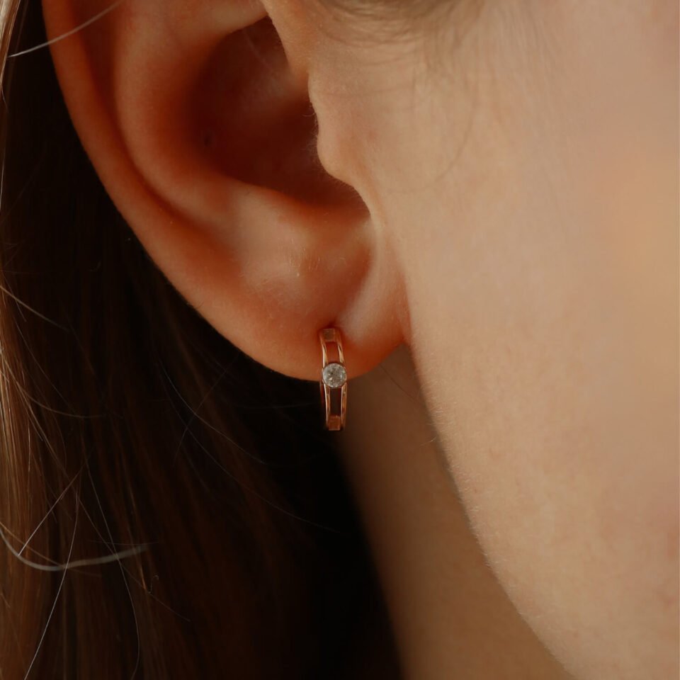 Kullakõrvarõngad "Sõrmused" (rõngad)