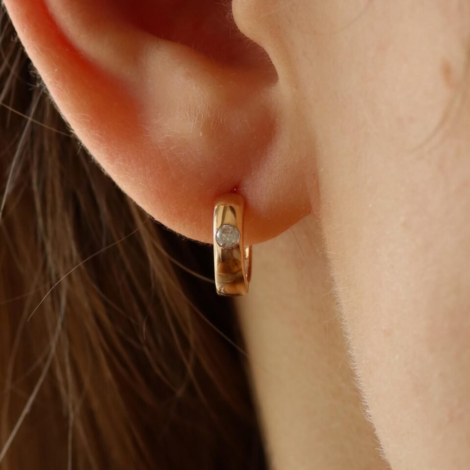 Kullakõrvarõngad "Sõrmused" (rõngad) (1 tk.)