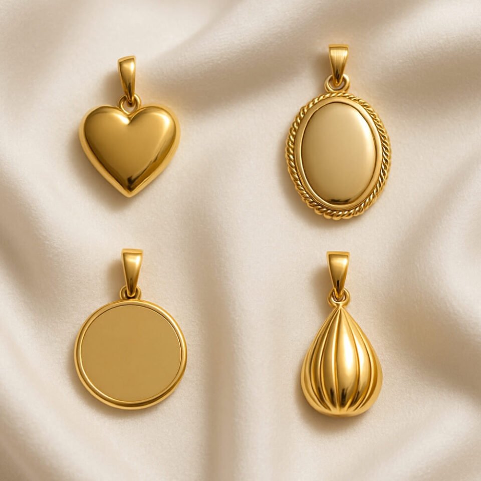 Ko simbolizē zelta kuloni un kā tos saskaņot?