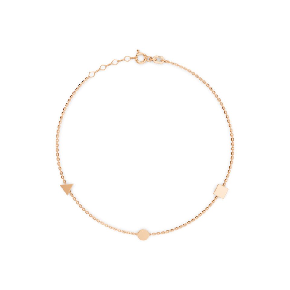 Kuldne käevõru "Geomeetria"